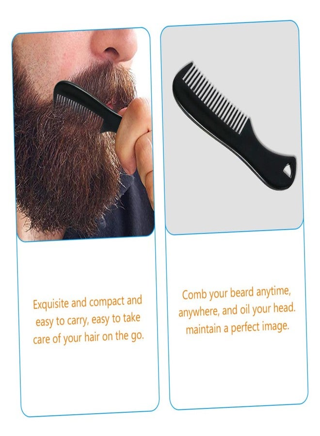 MERRYHAPY 10Pcs Pocket Sized Beard Comb for Men Mini Styling Combs Retro Design for Hair Grooming the Go for Travel Everyday Use - Image 3